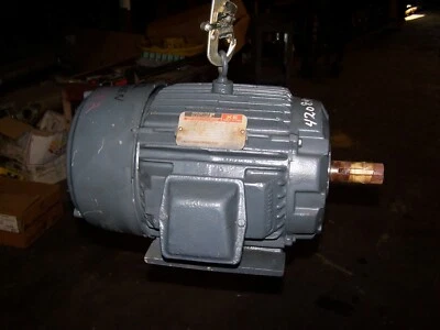 RELIANCE 2 HP ELECTRIC AC MOTOR 460 VAC 1770 RPM 213T FRAME 3 PHASE - Image 1 of 4