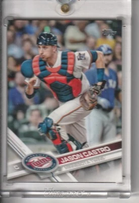 Jason Castro - 2017 Topps Proof Card - Topps Vault COA - Houston Astros - 1/1 - Image 1 of 3