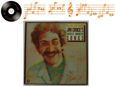 Jim Croce Bad, Bad Leroy Brown Greatest Character Songs Vinyl LP A1 B1 Press  NM - Image 1 of 4