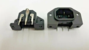 DELTA SK-1010 AC Power Entry Module IEC Connector, 250V *10 PC LOT - Bild 1 von 4