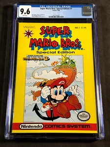 Super Mario Bros. Special Edition #1 1990 CGC 9.6 4421541001 Nintendo Valiant - Picture 1 of 6