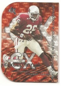 2000 E-X E-Xceptional Red THOMAS JONES #13