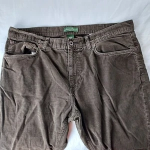 Pantalones de pana marrón Eddie Bauer para hombre talla 38x32 (38x29 real) - Imagen 1 de 7