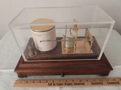 Short & Mason London, Hecho en Inglaterra Nº A19662 Ciclo Stormógrafo Barógrafo 1920 Foto 1 de 4