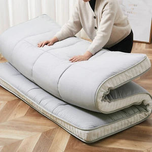 Futon Floor Mattress Japanese Traditional Shiki Futon Twin Size Pad Roll Up Mat - Picture 1 of 12