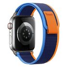 Trail Loop Apple Watch Band Strap Iwatch Series Se Ultra 38 40 41mm Navy Orange