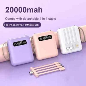 Powerbank 20000mah Digitalanzeige Reisetelefon Powerbank Tragbares Schnellladegerät - Bild 1 von 22