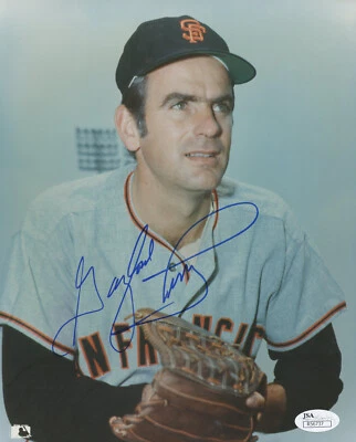 Gaylord Perry Signed San Francisco Giants 8x10 Photo (JSA COA) - Image 1 of 2