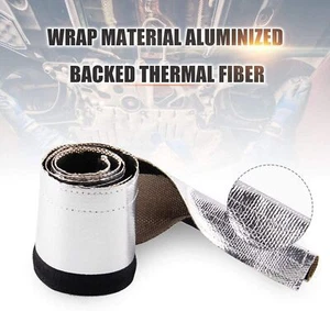 Metallic Heat Shield Heat Shroud Aluminized SleevingUltimate Heat Protection 3/4 - Picture 1 of 8