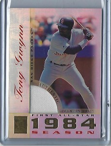 2003 Topps Tribute Tony Gwynn Game Jersey #TR-TG (San Diego Padres) 