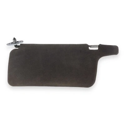 1987-1990 Nissan Sentra Driver Левый боковой солнцезащитный козырек серый/Черная ткань/Винил - Изображение 1 из 4