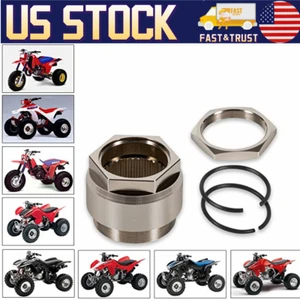 Rear Axle Lock Jam Sleeve Nut Clip For Honda TRX400EX 400EX 400 400X 450R 450 - Picture 1 of 8