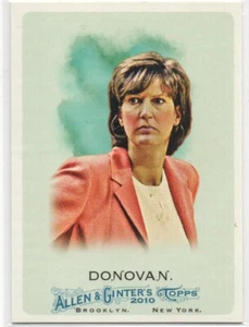 2010 Topps Allen & Ginters #148 Anne Donovan WOMEN'S COLLEGE BASKETBALL COACH 48 - Picture 1 of 1