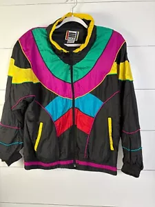 Chaqueta cortavientos de nailon de colección EVR DIV Rousso Apparel Group para mujer talla XL - Imagen 1 de 5