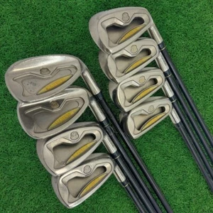 MARUMAN MAJESTY ROYAL III 8pcs Iron Set 3-9/PAS Flex-R No Head Cover F/S - Picture 1 of 10
