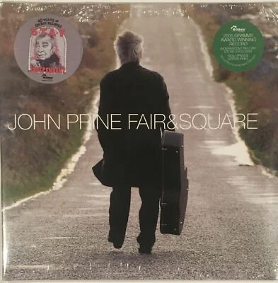 John Prine - Fair & Square 2 x LP LIMITED COLORED Vinyl Album SEALED NEW Record - Image 1 of 2