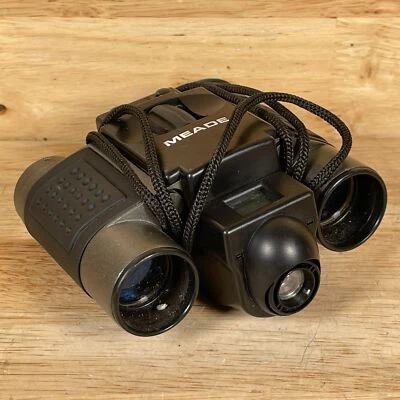 Meade Captureview Integrated Binocular Black 8x22 Digital Camera - For Parts - Image 1 of 4