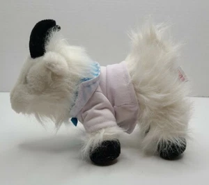 Ganz Webkinz Mountain Goat Plush with Shirt And Tie Stuffed Animal 10" White - Picture 1 of 7