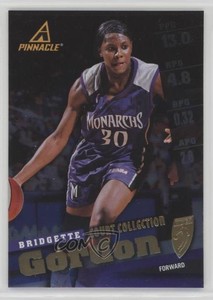 1998 Pinnacle WNBA Court Collection Bridgette Gordon #25