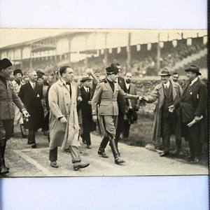 Foto  il Segretario del partito Nazionale Fascista A. Turati all'Arena di Milano - Picture 1 of 2