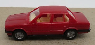 Micro WIKING Ho 1/87 BMW 320 I Rosso Scuro #19012 No. Box - Immagine 1 di 4