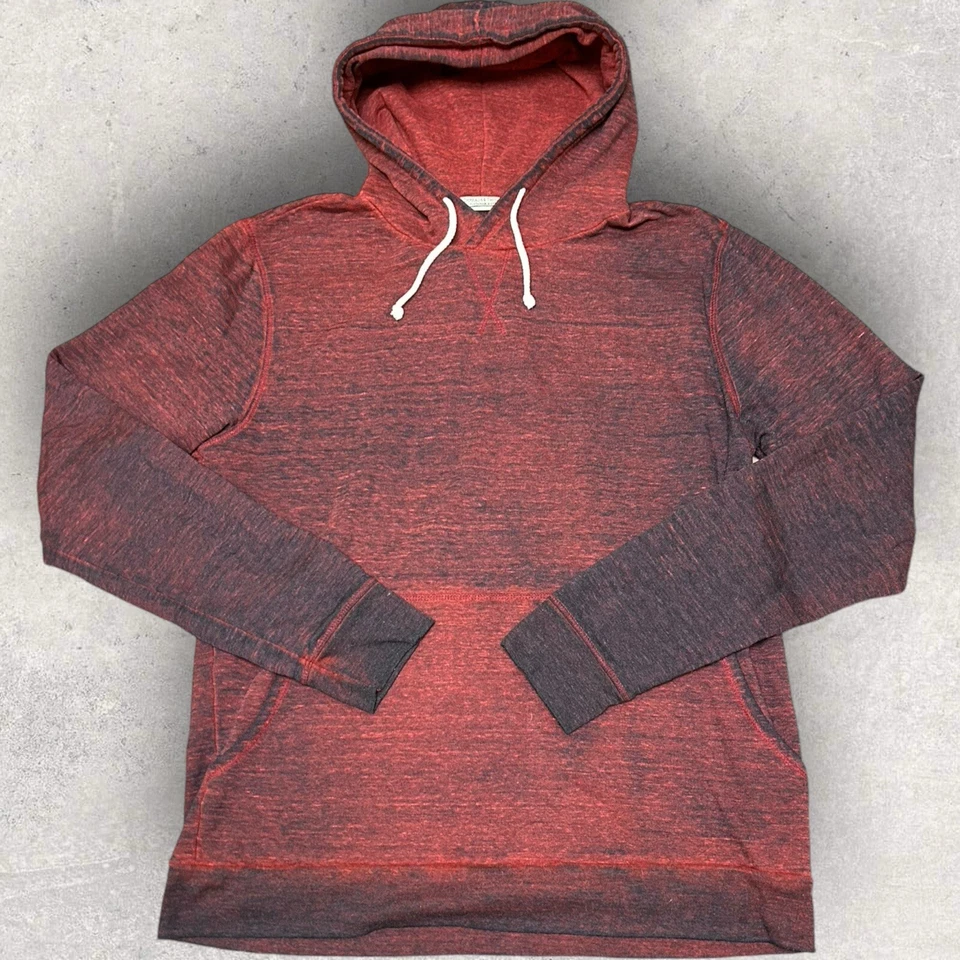 Sudadera con Capucha Threads 4 Thinght Clásica Para Hombre Grande Roja Negra Suave Búfalo Foto 1 de 4