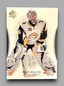 RYAN MILLER UPPER DECK NHLPA ICE HOCKEY #48 GAJ6Z CARD BUFFALO SABRES GOALIE - Picture 1 of 2