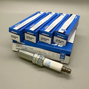 Genuine Set of 4 Spark Plugs GM ACDelco 41-108 Iridium OEM # 12590701 2.0L 2.4L - Picture 1 of 1