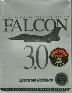 ITHistory (1982) IBM PC Software Manual FALCON 3.0 W/Israel/Kuwait/Bosnia Map Q - Picture 1 of 6