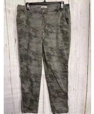 Pantalones Camuflados Maurices Talla 15-16 Verde Camuflaje Algodón Spandex tiro Medio Foto 1 de 4