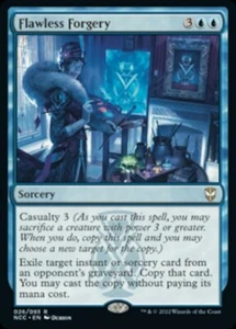 [4x] Flawless Forgery Near Mint, English New Capenna Commander MTG Magic - Picture 1 of 1