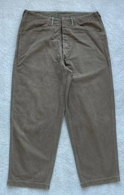 WAREHOUSE HBT Military Field Trousers Pants Olive Lot 1213 Size 36 Japan - Image 1 of 4