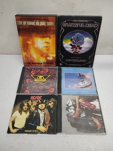 Classic Rock 4 CD & 2 DVD Lot: AC/DC-SRV-GRATEFUL DEAD-DIRE STRAIGHTS-AEROSMITH  - Picture 1 of 21