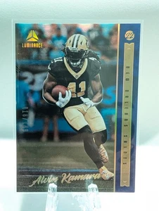 2022 Panini Luminance Football - Alvin Kamara Blue #/149 - Bild 1 von 2