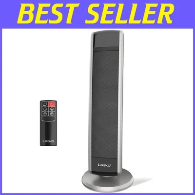 Digital Ceramic Tower Heater with Remote Control - Image 1 of 4
