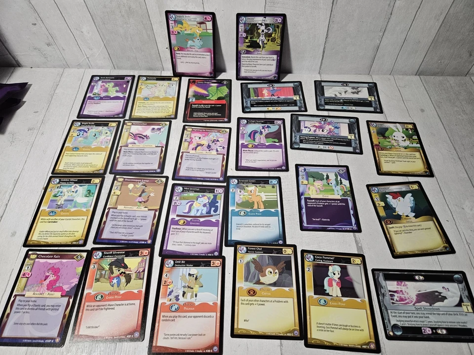My Little Pony CCG Lot of  25 Cards 2015 "Absolute Discord" "Equestrian Odysseys - Image 1 of 4