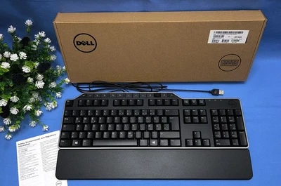✅ Dell KB 522 Multimedia Tastatur Kabelgebunden USB Schwarz Deutsch OVP - Bild 1 von 4
