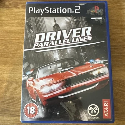 Driver Parallel Lines Sony PlayStation 2 PS2 Video Game - Image 1 of 4
