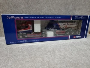 SCANIA T CAB FELDBINDER TANKER CYRIL KNOWLES LTD Corgi 1/50 CC12807 - Picture 1 of 16