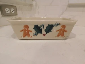 Hartstone Pottery USA Stoneware Loaf Pan Baking Dish Gingerbread - Picture 1 of 7