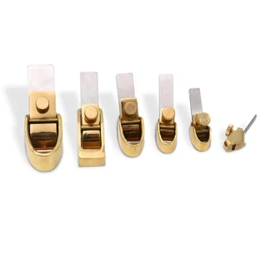 Brass body high-speed steel blade Planes luthier violin making tools 6pcs (1set) - Picture 1 of 9