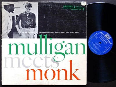 THELONIOUS MONK Meets GERRY MULLIGAN LP RIVERSIDE RLP 12-247 US 1957 DG MONO - Image 1 of 2