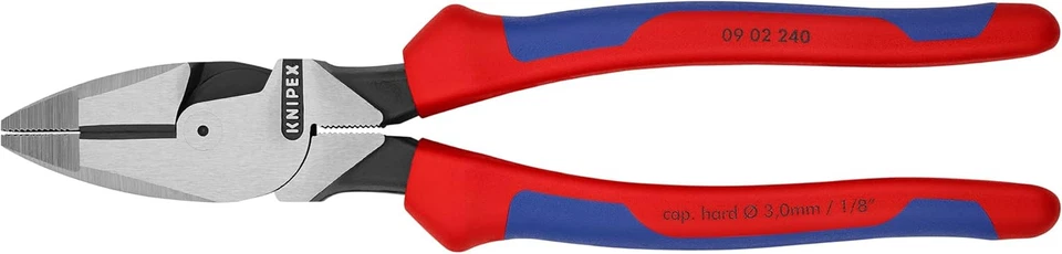 KNIPEX 09 02 240 9.5inch Ultrahigh Leverage Linemans Pliers