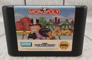 Monopoly (Sega Genesis, 1992) Cartridge Only  - Picture 1 of 3