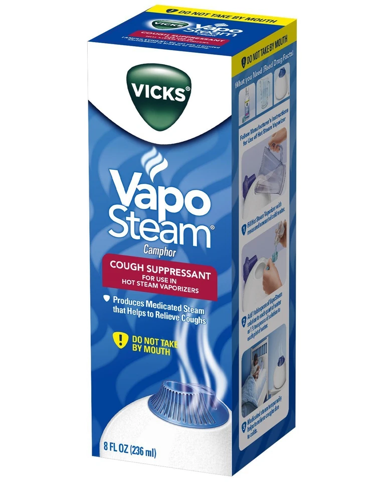 Vapor Vicks Vapo para humidificador de vapor caliente 8 oz -- Foto 1 de 1