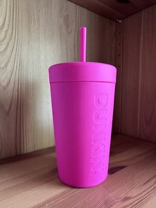 Dunkin’ Summer 2024 Collection All Silicone Sipper - Pink - Bild 1 von 1