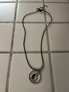 "Collar vintage Peace Sign Yin Yang 12""" - Imagen 1 de 1