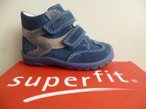 Superfit Children's Shoes Walking Shoes Half Shoes Leather Blue 00325 - Picture 1 of 5