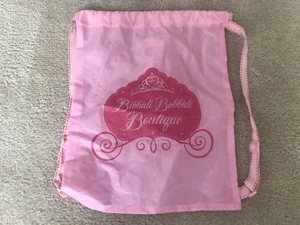 Disney Parks Bibbidi Bobbidi Boutique Carriage Backpack Tote Bag Drawstring - Picture 1 of 1