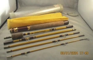 Eagle Claw Trailmaster No TRRR269 6ft 9in Spin/Fly Combo 6pcs Fishing Rod w/tube - Picture 1 of 12